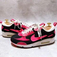 美品✨ ナイキ エアマックス 90 フューチュラ 24.5㌢ ブラック NIKE NIKE W AIR MAX 90 FUTURA BLACK/BLACK-IRON GREY-OIL GREY（ナイキ