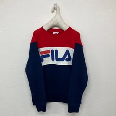 【FILA/フィラ】裏フリースプルオーバー