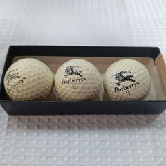 Burberry　ゴルフボール収納ケースとボール3個セット　バーバリー