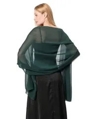 アクセサリー レディース スカーフ シフォンショール ブライダル ウェディングパーティー イブニングドレス 特別な機会のドレス用