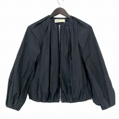 【CYCLAS】PLY/シルク ギャザースタンドブルゾン　2022 2023今季 CYCLAS】PLY/シルク ギャザースタンドブルゾン 2022 2023今季