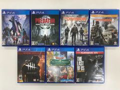7点セット】PS4ソフト まとめ売り - メルカリ