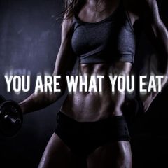 YOU ARE WHAT YOU EAT STICKER - ステッカー