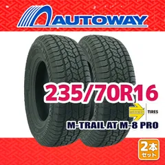 【AUTOWAY】 新品 235/70R16 サマータイヤ MOMO Tires M-TRAIL AT M-8 PRO 16インチ 2本セット 夏タイヤ オートウェイのサムネイル