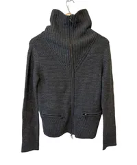 Z1546【美品】Calvin Klein Jeansカルバンクラインジーンズ　セーター　タグ付き　レディース　グレー　Mサイズ