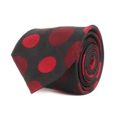 COMME des GARCONS コムデギャルソン マルチドット ジャガード ネクタイ HOMME DEUX オムドゥ ブラック レッド 黒赤 デザイナーズ ブランド【メンズ】のサムネイル