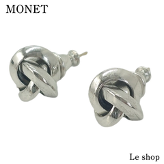 MONET モネ ピアス シルバー レディース Vintage 中古