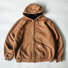 Carhartt(カーハート) レインディフェンダー 味噌 フード付き ジップアップパーカー