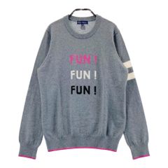 サイズ：3 23区GOLF ニジュウサンクゴルフ  ニット セーター  グレー系 [240101436592] ゴルフウェア レディース ストスト