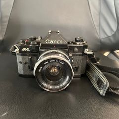 Canon AE-1 ブラック FD 28mm F2.8 レンズセット - メルカリ
