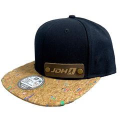 JDH フラットキャップ ブラック