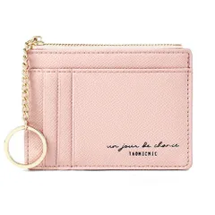 ☆ ピンク ☆ フラグメントケース pmy928801 フラグメントケース レディース メンズ 薄い ミニ財布 財布 ミニ カードケース カード入れ スリム 薄型 キーホルダー キーリング パスケース 定期入れ コインケース 小銭入れ 男女兼用 ユニセックス