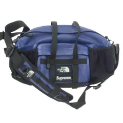 Supreme シュプリーム 18AW × The North Face ザノースフェイス Leather Mountain Waist Bag Purple レザー マウンテン ウエスト バッグ グレープ パープル系【中古】のサムネイル
