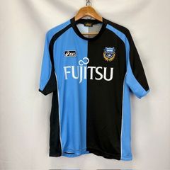 ASICS KAWASAKI FRONTALE 1997-2006 Challenge the future 別注ゲームシャツ サイズM 340806 07061305 01