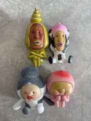 【４個セット】　こびとづかん おすわりマスコット 2 1 こびとずかん　こびと図鑑　イチゴクレナイ　バイブスマダラ　アラシクロバネ　タカラコガネ　カクレケダマ　シノビイエコビト　カクレモモジリ　シークレット　スモモノウチ　リトルハナガシラ　シボリオオチチ