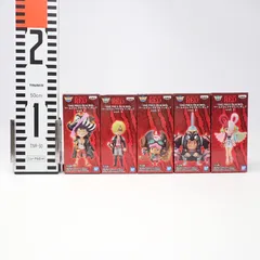 未開封 ワールドコレクタブルフィギュアvol.1 全5種セット ワンピース FILM RED バンプレスト