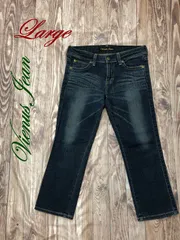 エドウィン Vienus Jean SOMTHING EDWIN E502 デニム レディース LARGE ダメージ加工 パンツ