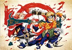 [중고] 포스터(애니메이션) 제7반(붓) [NARUTO-나루토- 일러스트 포스터 컬렉션] 창간 50주년 기념 주간 소년 점프전 VOL.3 상품