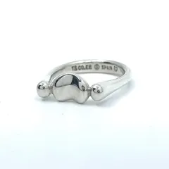 美品 Tiffany ビーンズ ビーン リング 6号 シルバー925 ビンテージ TIFFANY&Co.】ティファニー ビーン 6.5号 リング・指輪 シルバー
