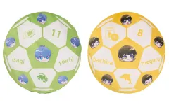 【中古】クッション・本体 全2種セット きゅるぽっぷん サッカーボールクッション～潔世一・蜂楽廻～ 「ブルーロック」