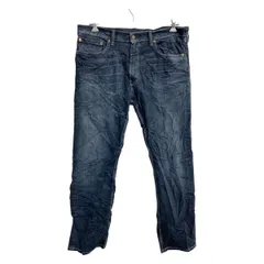 Levi's 505 デニムパンツ W36 リーバイス レギュラーフィット ビッグサイズ ダークネイビー メキシコ製 古着卸 アメリカ仕入 2502-227