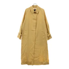 MACKINTOSH PHILOSOPHY (マッキントッシュフィロソフィー) ラグランスリーブ フライフロント ウール ロングコート イエロー 01037-66のサムネイル