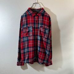 QUIKSILVER チェック柄フランネルシャツ M