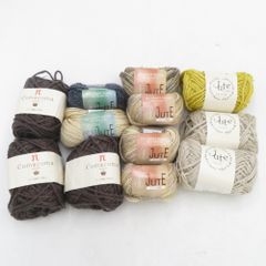 毛糸 まとめ売り ジュート毛糸 12玉セット ハマナカ コマコマ・スキークラフトルーム・Jute