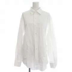 【未使用】LE レショップ 定番 シャツ ホワイト 日本製 高番手 ポプリン 未使用】LE レショップ 定番 シャツ ホワイト 日本製 高番手