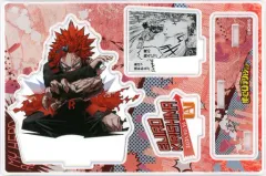 【中古】アクリルスタンド・アクリルパネル 切島鋭児郎 名場面ジオラマフィギュア(2021) 「僕のヒーローアカデミア」