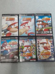 PS2　ソフト　実況パワフルプロ野球6本まとめ売り