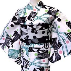 丸つなぎ菖蒲柄注染浴衣◇本染 夏物 コーマ地 - メルカリ