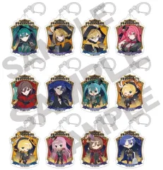 【中古】キーホルダー 全12種セット 「初音ミク POP UP SHOP ～エンジョイ大阪!2024～ トレーディングアクリルキーホルダー ブラックサーカス」