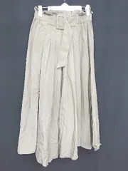 ◇ Mila Owen ミラオーウェン ロング フレア スカート サイズ1 カーキ系 レディース P  【1407100032006】