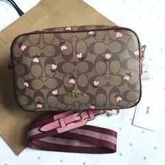 COACH コーチバッグ C3239 花柄 ダブルジップ ショルダーバッグ レディースバッグ クロスボディー アウトレット品 保存袋付属 新品未使用
