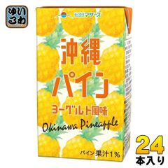 らくのうマザーズ 沖縄パインヨーグルト風味 250ml 紙パック 24本入 乳性飲料 ヨーグルト