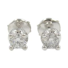 ブルガリ BVLGARI ピアス コロナ ピアス E/D K18WG（ホワイトゴールド） ダイヤモンド コロナ ピアス レディース Used A