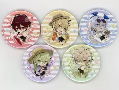 【中古】バッジ・ピンズ 集合 描きおろしちびキャラ缶バッジ5個セット 「Switchソフト AMNESIA World-アムネシア ワールド- for NITENDO Switch」 予約特典
