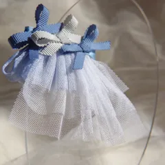 【全3色】プレゼントにもぴったり♡ かろやかシフォンのヘアクリップ
