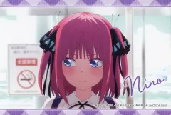 【中古】キャラカード 中野二乃 イラストカード 「五等分の花嫁∽×GiGO プレミアムフィギュア発売記念 プライズキャンペーン」  クレーンゲームプレイ特典