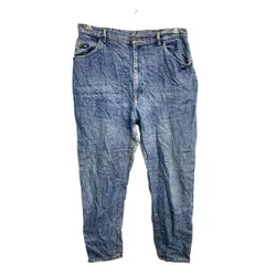 Lee デニムパンツ W34 リー レディース ブルー 古着卸 アメリカ仕入 2412-518