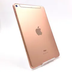 【全額返金保証】【最速発送】Apple iPad mini 第5世代 64GB ゴールド WiFi+Cellular docomo 白ロム 動作確認済 90%