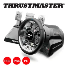 【訳あり、開封未使用】Thrustmaster スラストマスター T-GT II ステアリングコントローラー ハンコン ペダルセット リアルタイムFFB PS5/PS4/PC 1年保証 輸入品
