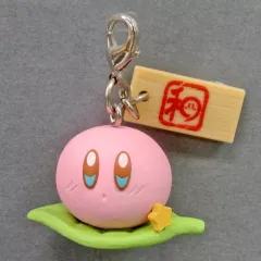 【中古】キーホルダー・マスコット(キャラクター) カービィ(水羊羹) ちょこんと和菓子かーびぃチャーム 「一番くじ 星のカービィ ふわふ和コレクション～ぽよぽよ日和～」 F賞