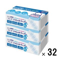 片手で取れるシートタイプのトイレットペーパー ソフィアタッチエコ SOFIA TACH eco 100W×3個 32セット 合計96個 保育 介護 片麻痺 アウトドア ペット