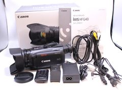 【極美品】Canon iVIS HF G40 ビデオカメラ HDビデオカメラ