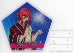 【中古】コースター 千切豹馬 「ブルーロック さまぁ・たいむ! Cafe COLLABORATIONCAFE POWERD BY AnimaxCafe+ トレーディングアクリルコースタースタンド」