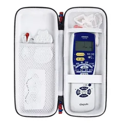 【新品】 オムロン OMRON HV-F128 低周波治療器 エレパルス 専用保護収納ケース -Khanka（ケースのみ） 0