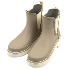 ハンター リファインド スティッチ ディテール チェルシー ブーツ レイン ブーツ レディース 長靴 雨 ベージュ系 Skkiming Stone HUNTER WFS2100RMA-SKW