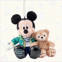 2025年最新】ダッフィー ワンダフルヴォヤッジ ぬいぐるみバッジ